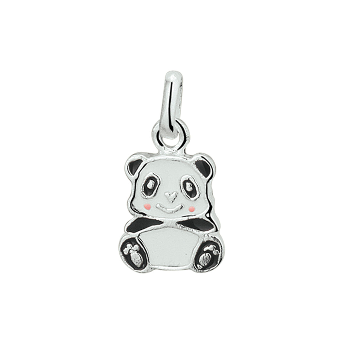 Pandora - Panda Hanger Emaille Groot - 925 Zilver